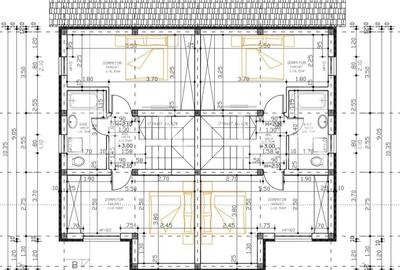Duplex cu 3 camere cu Canalizare în Moșnița Veche - 21