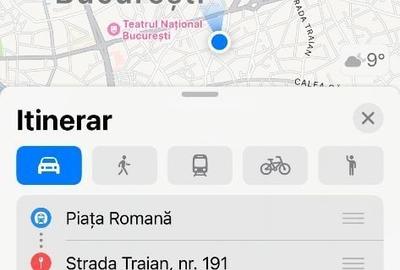 Apartament cu 2 camere în Moșilor