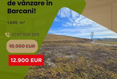Teren intravilan de 1045 mp, în Barcani