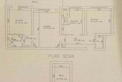 Apartament cu 3 camere semidecomandat în Central - 1