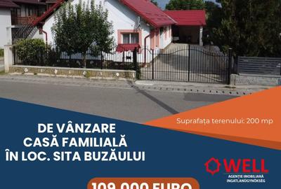 Casă cu 4 camere cu Teren 200 Mp în Sita Buzăului