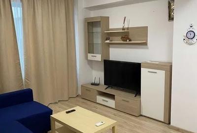 Apartament cu 2 camere semidecomandat, mobilat în Băneasa