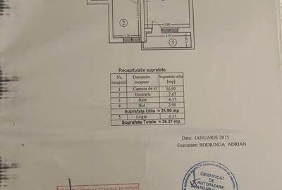 Garsonieră decomandată, mobilată în Lujerului - 1