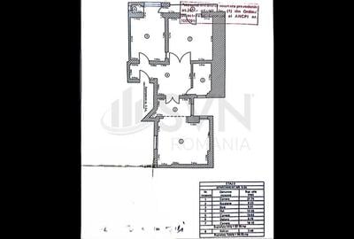 Apartament cu 3 camere decomandat în Cișmigiu