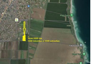 Teren Construcții intravilan de 5000 mp, în Tuzla