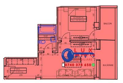 Apartament cu 2 camere semidecomandat în C5 - 1