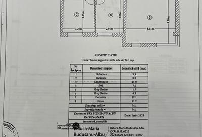 Apartament cu 3 camere semidecomandat, mobilat în Păcurari - 22