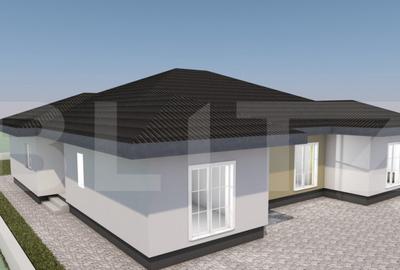 Casă cu 3 camere cu Teren 280 Mp în Moșnița Nouă