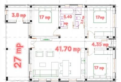 Casă cu 4 camere cu Teren 590 Mp în Sătmărel - 3