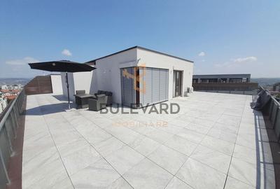 Penthouse de lux 150 mp utili + 200 mp terasa + 2 parcari subterane - 1