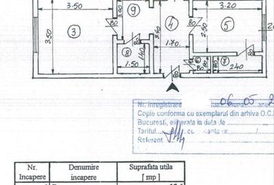 Apartament cu 3 camere decomandat, mobilat în Brâncoveanu