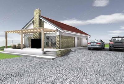 Teren intravilan cu proiect constructie casa, situat in Mintia - 1