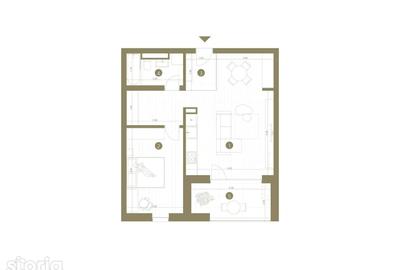 Apartament cu 2 camere în Centrul Istoric - 1