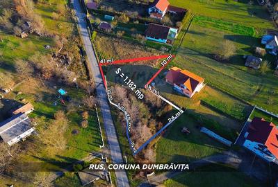 Teren Construcții intravilan de 1182 mp, în Dumbrăvița - 2