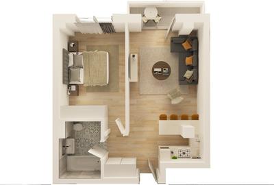 Apartament 2 camere Trivale | Bloc Nou Finalizat - 2