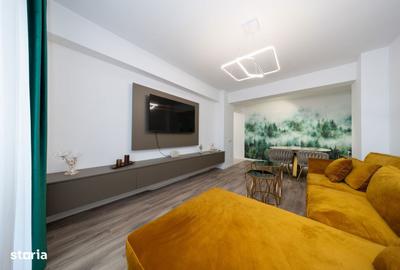 Apartament cu 3 camere decomandat, mobilat în Tractorul - 1