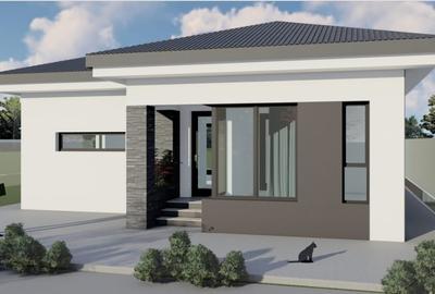 De vânzare casă pe parter – 3 camere, 2 bai,  teren 376 mp - 4