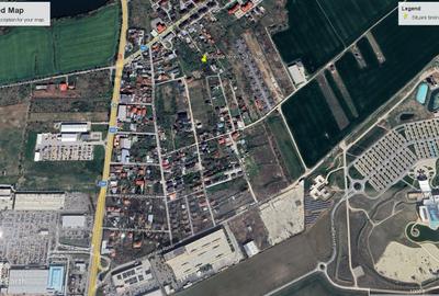 Balotesti vanzare teren la intrare in spatele blocurilor, pe dreapta, 2975/21,4
