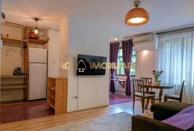 Apartament cu 2 camere semidecomandat, mobilat în Mihai Bravu