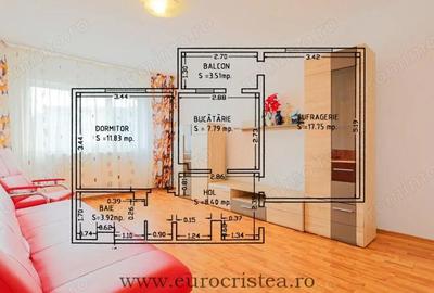 Apartament cu 2 camere de vanzare in Mangalia, Strada Rozelor, la 350 m de plaja - 2