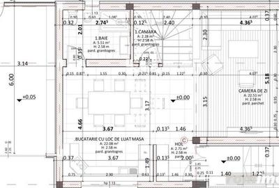 Casă cu 3 camere cu Garaj în Iris
