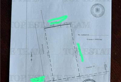 Teren de 3500 mp, în Traian - 1