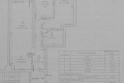 Apartament cu 3 camere decomandat în Tractorul - 7