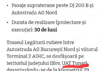 Teren de 10685 mp, în Tunari