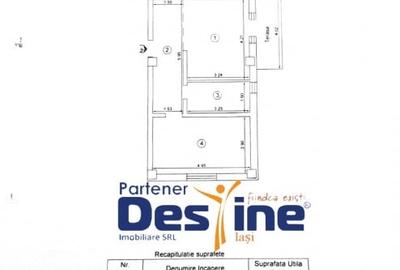 Apartament 2 camere 48 mp Parter Loc parcare - comision 0%