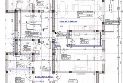 Apartament cu 2 camere semidecomandat în Central - 3