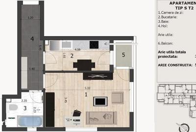 Garsonieră în Negru Vodă - 1