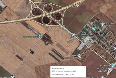 Teren Construcții extravilan de 500 mp, în Frumușani - 2