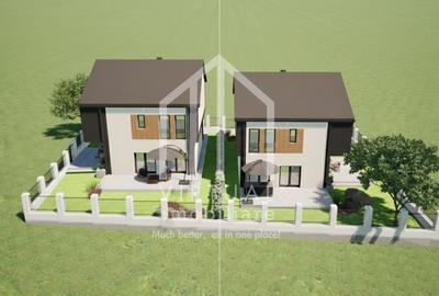 Casă individuală cu 4 camere cu Teren 360 Mp în Exterior Est - 12