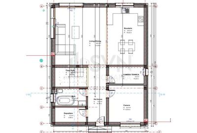 Casă cu 5 camere cu Teren 423 Mp în Tunari