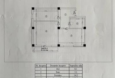 Apartament cu 2 camere decomandat în Cug - 8