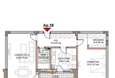 Apartament cu doua camere 68mp, imobil cu tre etaje, Tractorul - 3