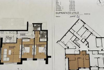 Apartament cu 2 camere decomandat în Splaiul Unirii - 9