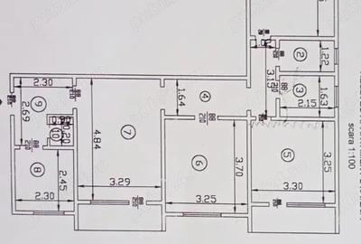 Apartament cu 2 camere decomandat în Tomești - 2