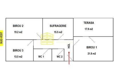 Spațiu de birou - Tg. Mureș - Ultracentral - Zona Liceul de Artă - 16