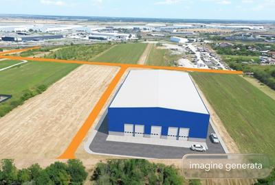 Teren Bolintin-Deal 2,5ha, deschidere 100 m, langa autostrada, acces rapid la A0 - 7