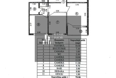 Apartament cu 4 camere decomandat, mobilat în Brâncoveanu - 3