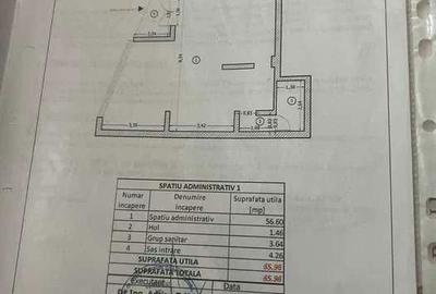 Spațiu comercial, de 66 mp, în 13 Septembrie - 2