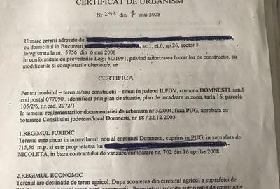 Domnesti, strada Radului - Mimozei, 1068mp - 5