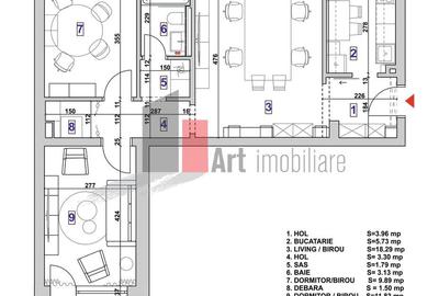 Apartament cu 3 camere în Drumul Taberei - 2