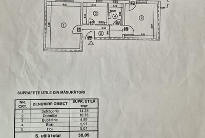 APARTAMENT 2 CAMERE DECOMANDATE, PARTER ÎNALT CU BALCON ȘI BOXĂ,  ZONA CENTRU - 13