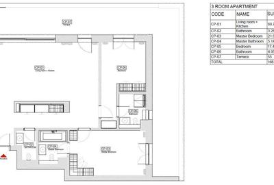 Apartament cu 3 camere, mobilat în Floreasca