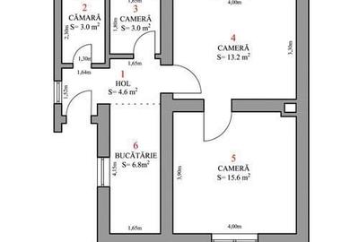 Casă cu 3 camere cu Teren 275 Mp în Central