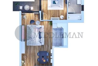 Apartament cu 2 camere în Obor - 6