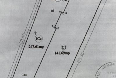 Vand 265 mp teren intravilan cu constructie, pe Matei Voievod - 1
