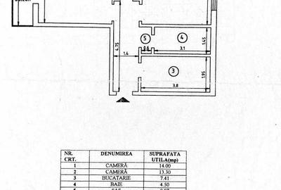 Apartament cu 2 camere decomandat în Nicolina - 7